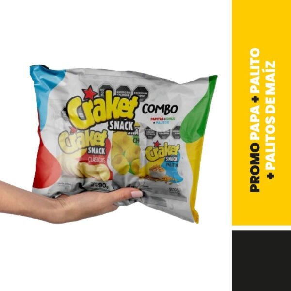 Pack promocion Craket snacks