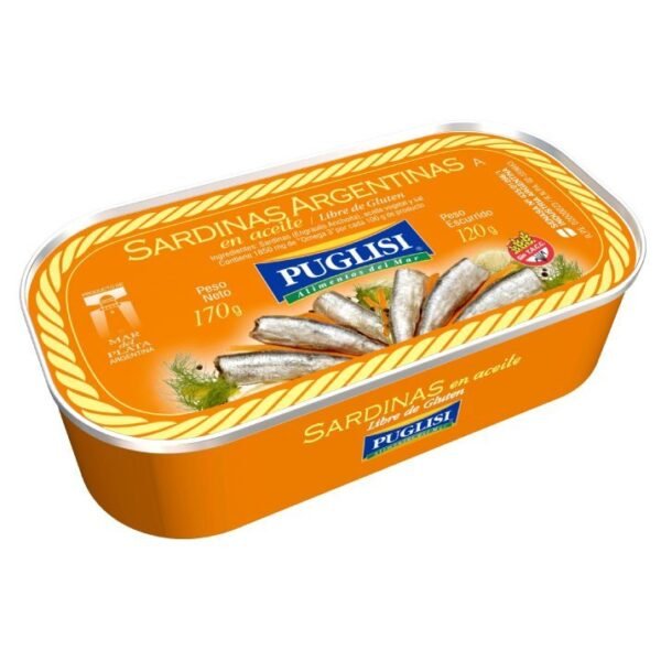Sardina en aceite Puglisi x170g