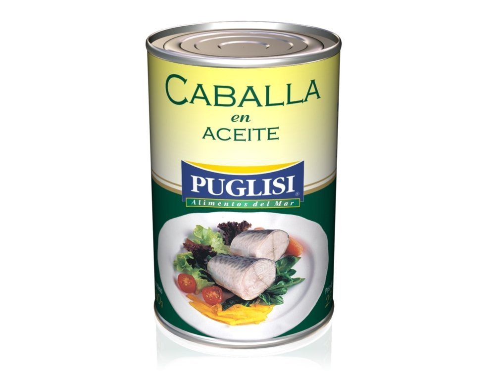 151172-1.jpg Caballa en aceite Puglisi x380g - Imagen 1