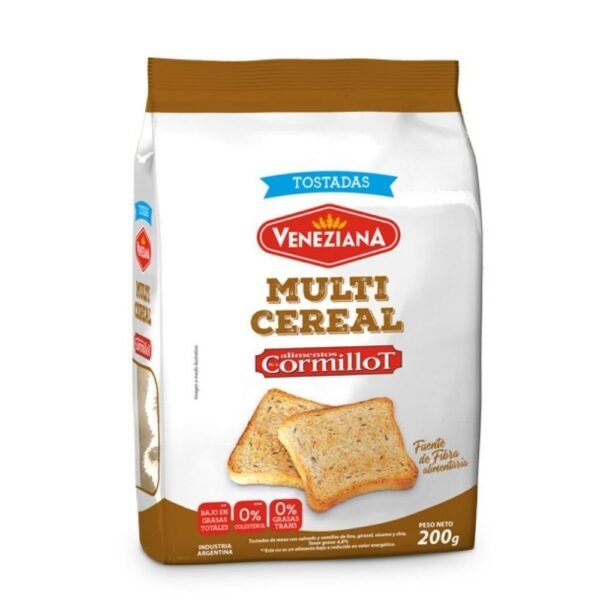 Tostada Multicereal Cormillot x200g