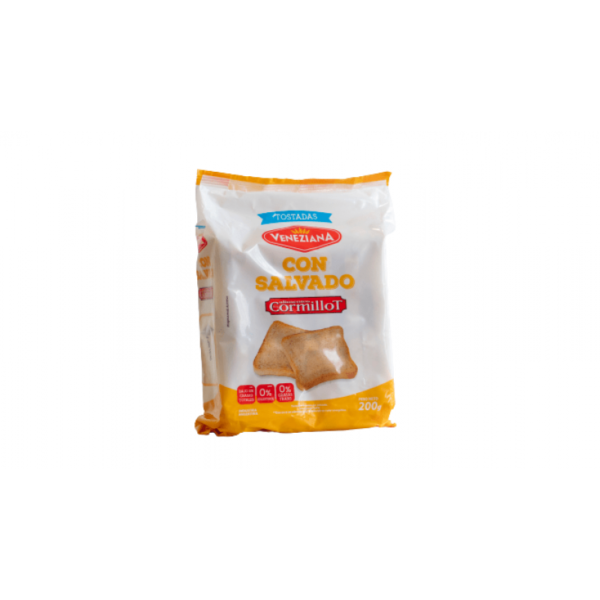 tostada c/salv cormillotx200g