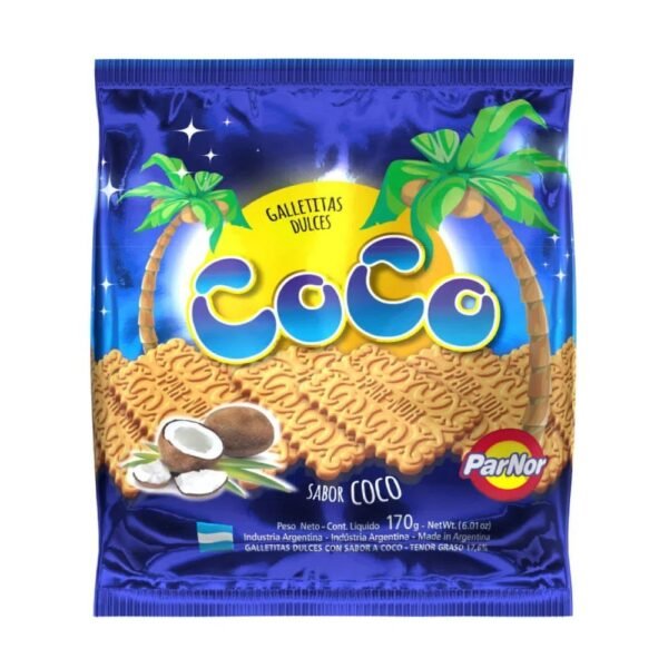 Galletitas Parnor coco x170g