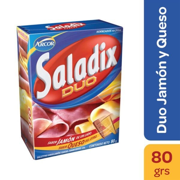 Galletitas Saladix DUO x80grs