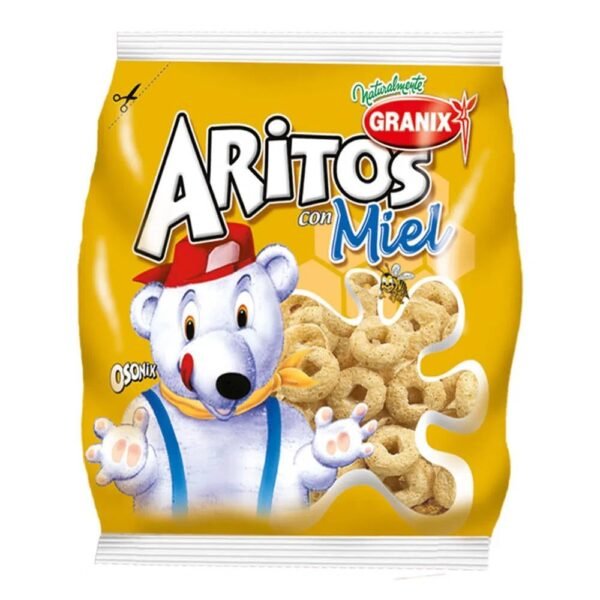 Cereal Aritos con miel Granix x130g
