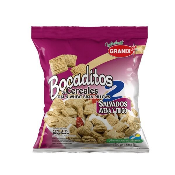 Bocaditos de salvado Granix x180g