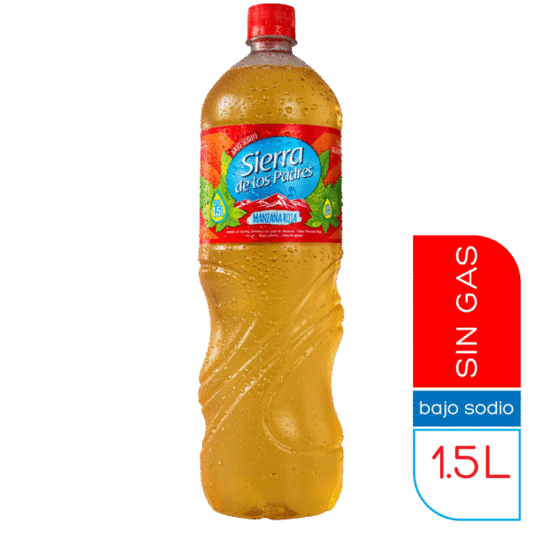 Agua Saborizada S.P Manzana Roja Sin Gas x1.5l