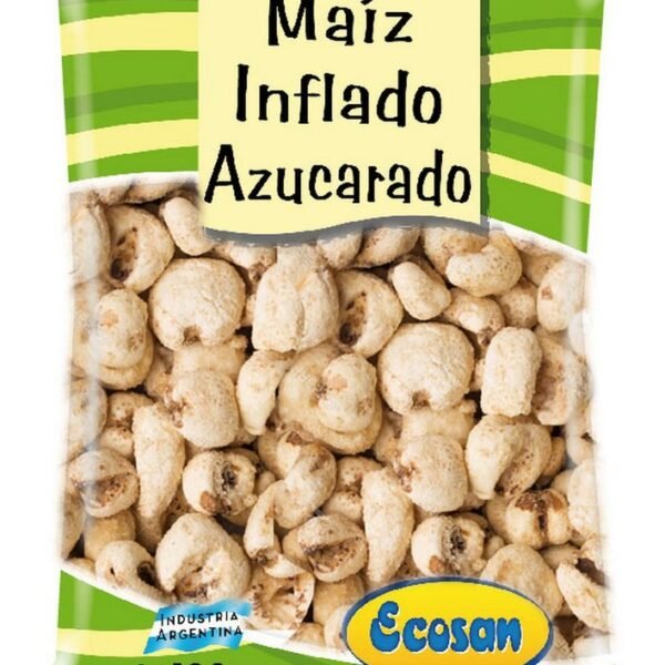 Maiz inflado azucarado Ecosan x100g