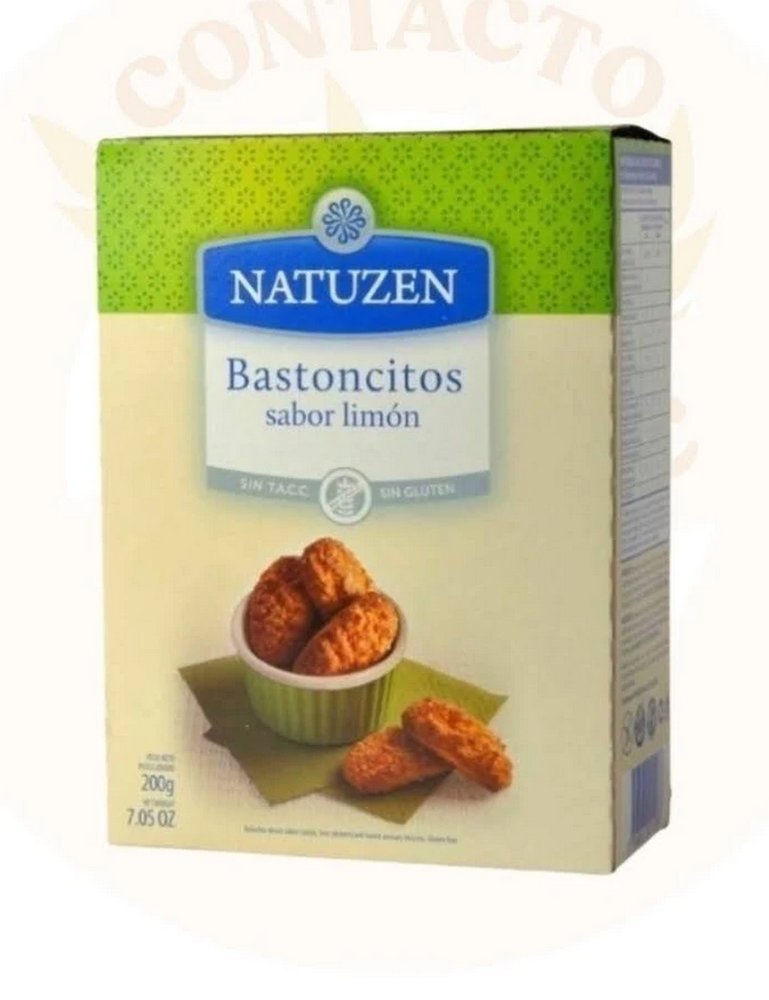 228923-1.jpg Galletitas Natuzen bastones limon sin tacc x200g - Imagen 1