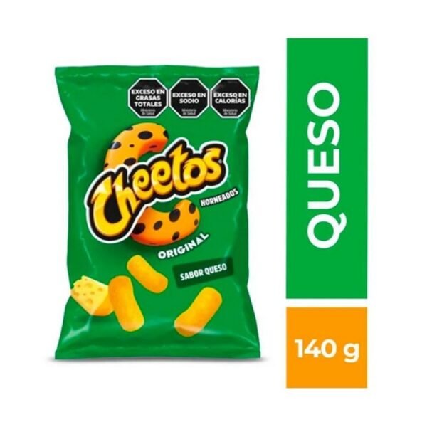 Snack Cheetos queso x140g