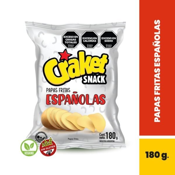 Papas fritas espanola Craket x180g