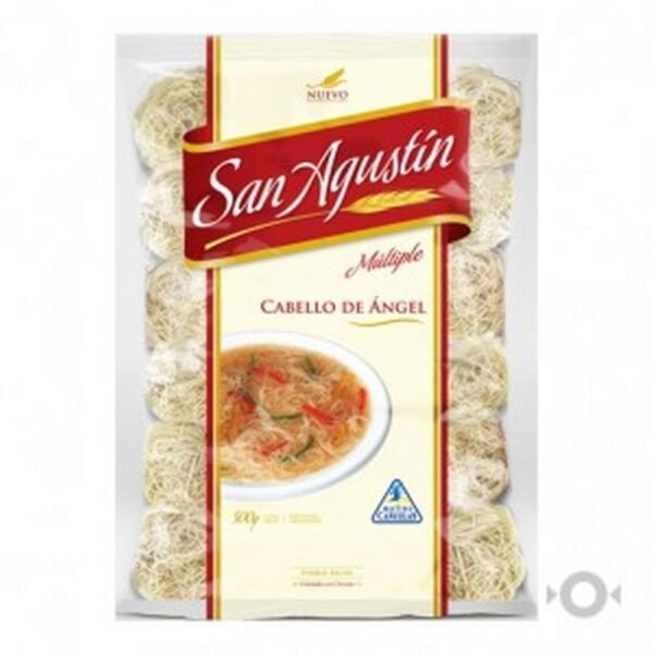 Fideos San Agustin cabello de angel x500g