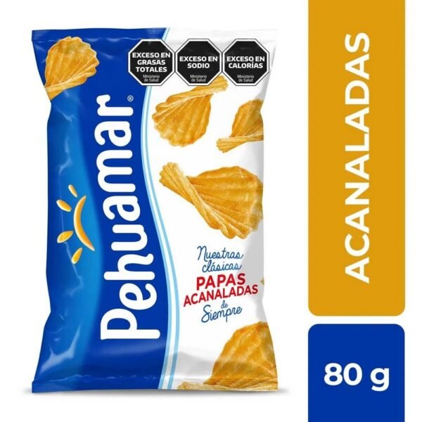 Papas fritas Pehuamar acanaladas x90g