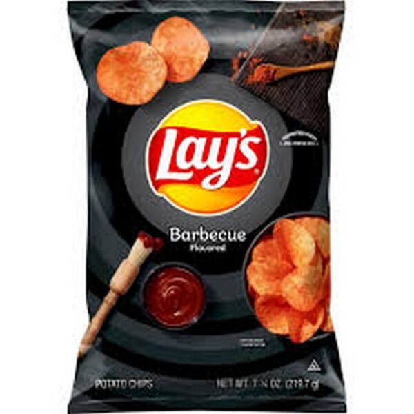 Papas fritas Lays barbacoa x77g