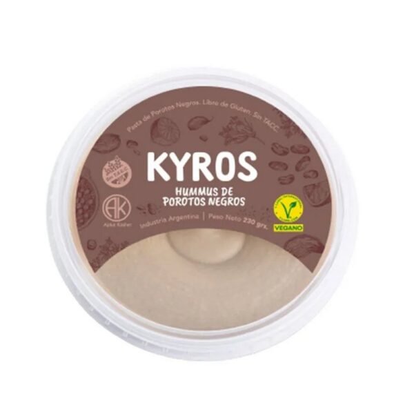 hummus c/poroto negro kyros230