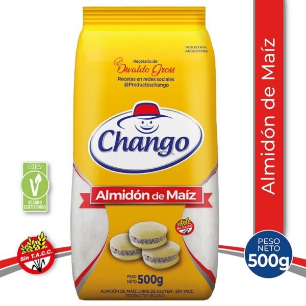 Almidon de maiz Chango x500g