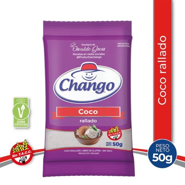 Coco rallado Changomas x50g