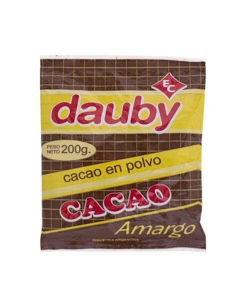 cacao amargo dauby x200g