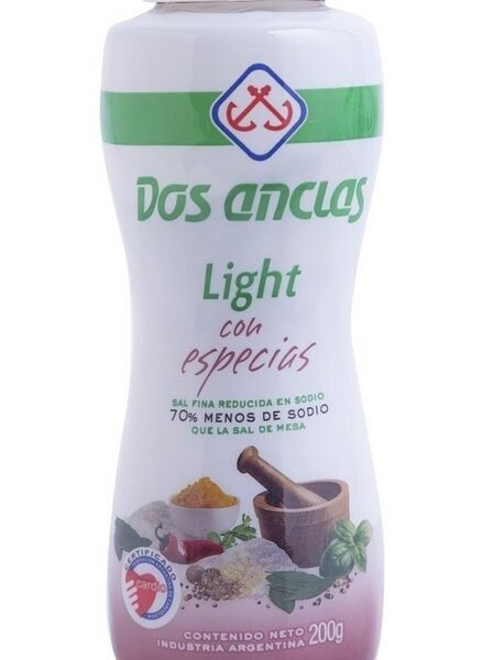 Salero Dos Anclas light con especias