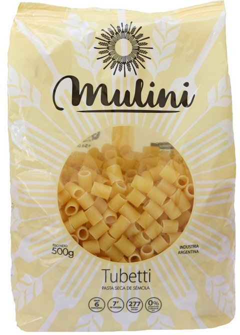 274953-1.jpg FIDEOS MULINI TUBETTI X500 - Imagen 1