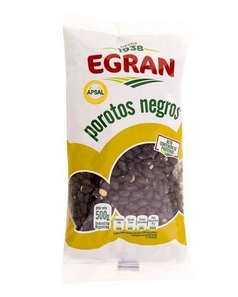 porotos negros egran x500g