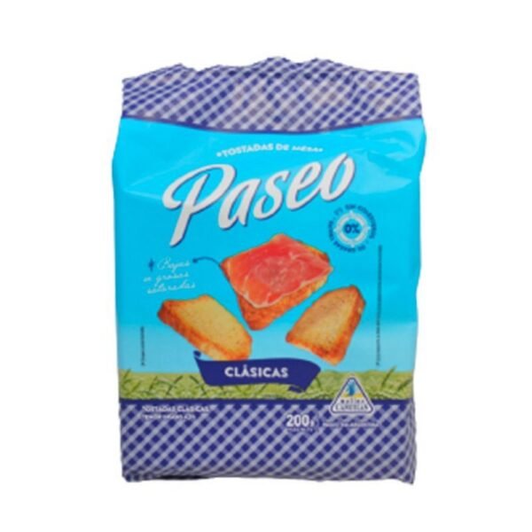 tostada paseo clasicas x200g