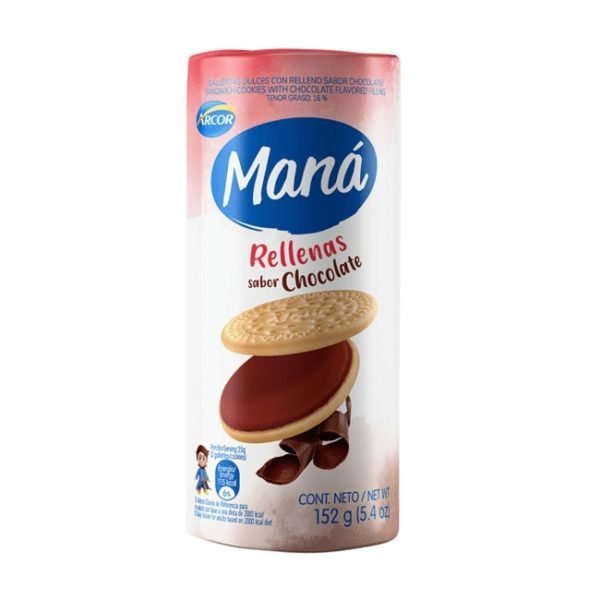 285167-1.jpg galletitas mana vainilla chocolate x152g - Imagen 1