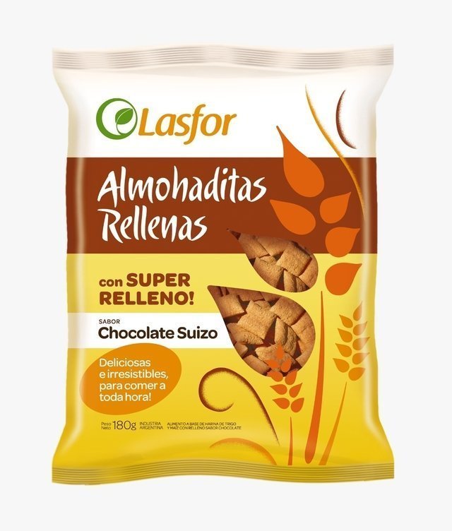 287147-1.jpg Almohaditas rellenas Lasfor chocolate x200g - Imagen 1
