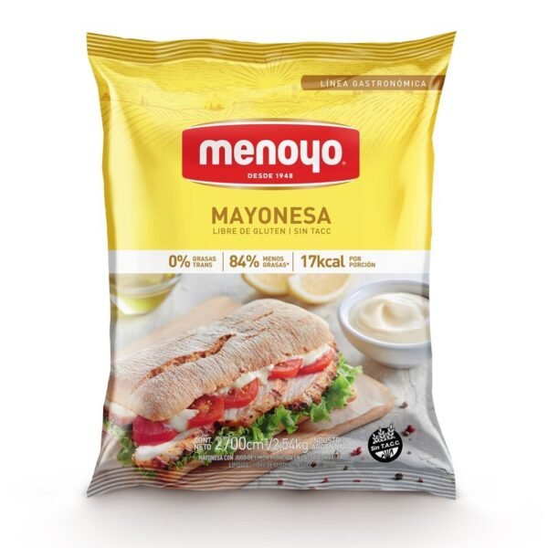 Mayonesa Menoyo sin tacc x2.7kg
