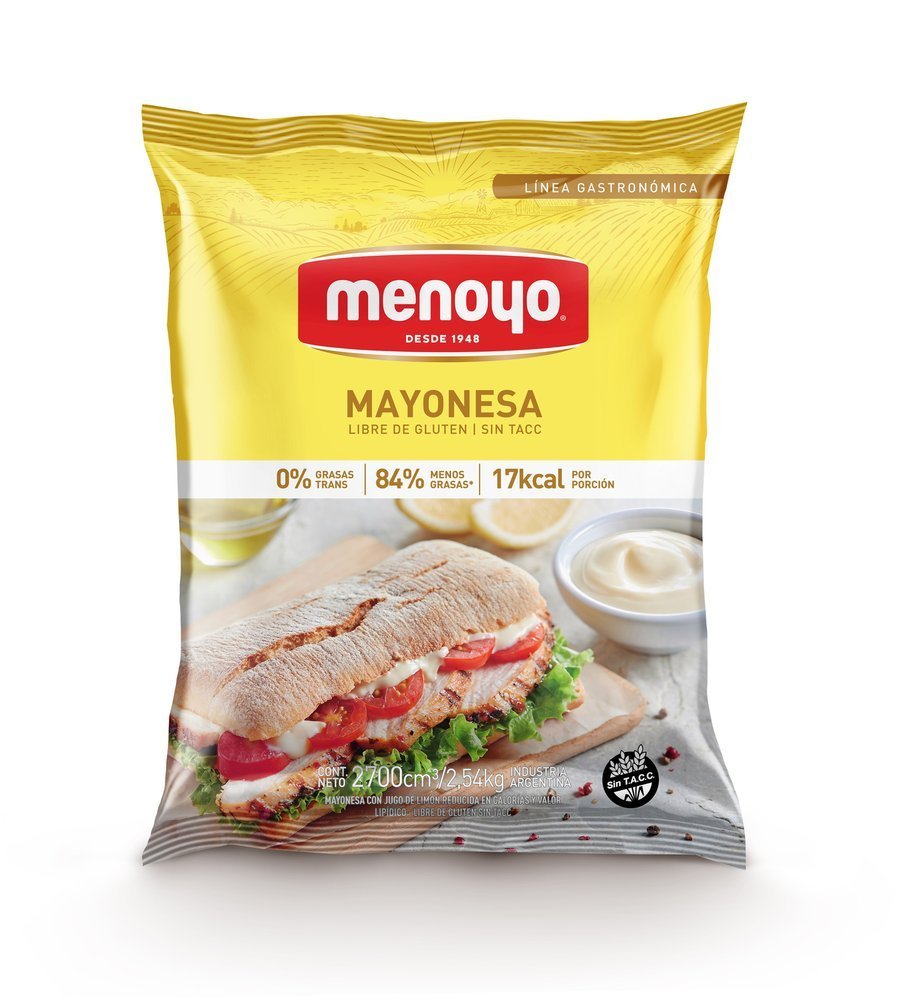 288643-1.jpg Mayonesa Menoyo sin tacc x2.7kg - Imagen 1