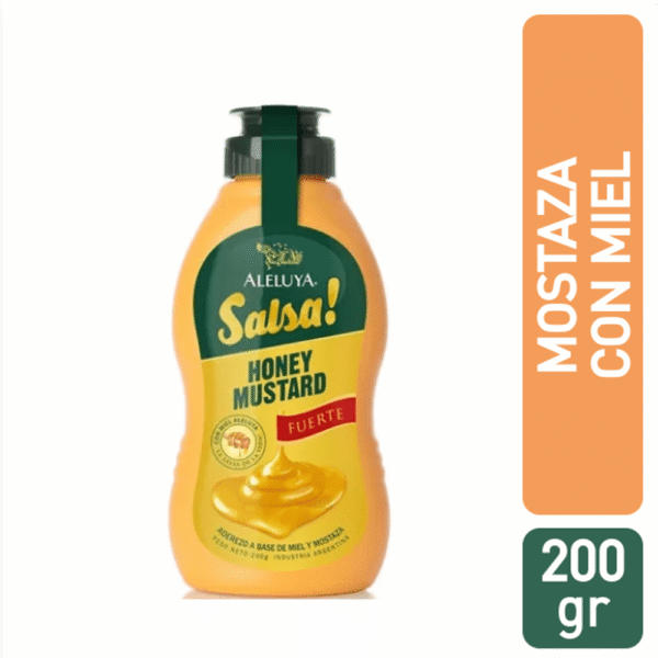 Mostaza y miel Aleluya fuerte x200g