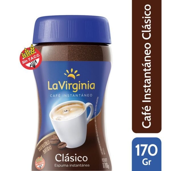 cafe la virginia clasico instantaneo frasco x170