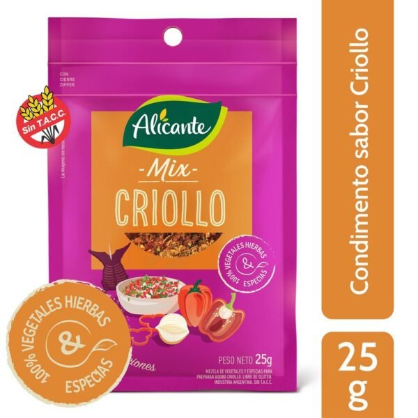 Mix criollo Alicante x25g