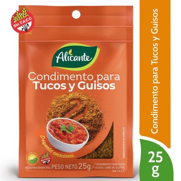 Condimento Alicante Tuco Guiso ST x25