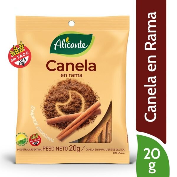 Canela en rama Alicante x20g