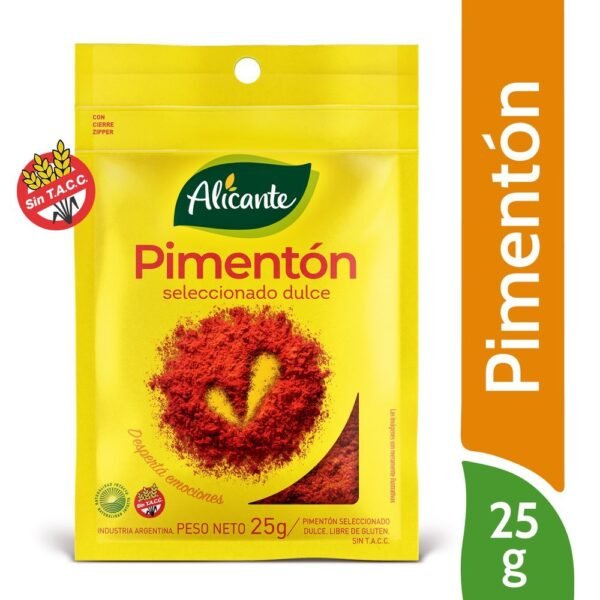 Pimenton Alicante sin tacc x25g