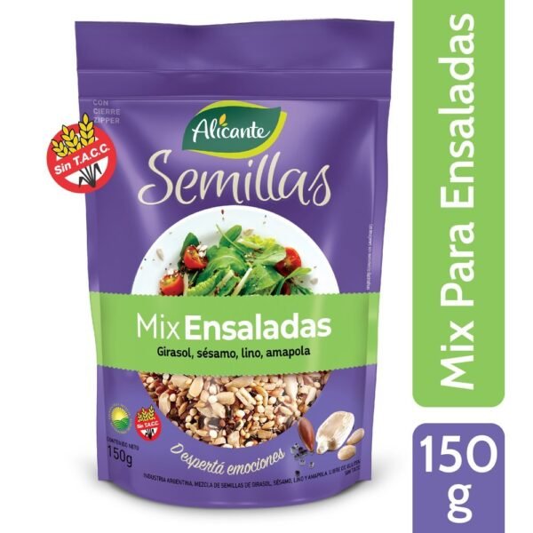 Semillas Alicante ensalada sin tacc x150g