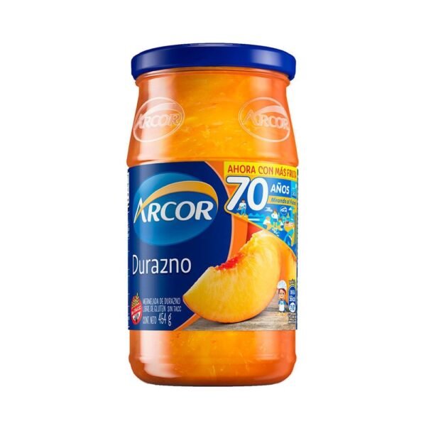 Mermelada Arcor Durazno y Fruta x454grs
