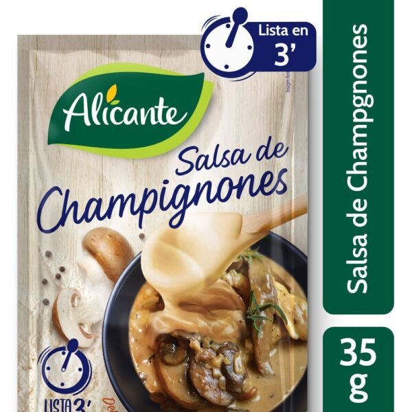 Salsa Alicante champignon x35g