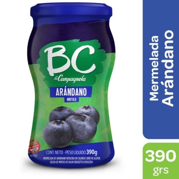 Mermelada bajo en calorias arandano + fruta x390g