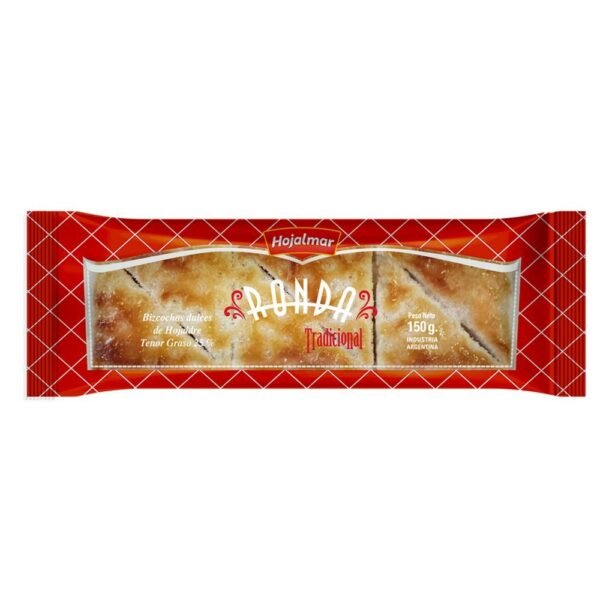 GALLETITAS HOJALDRE TRIANGULOS RONDA X150G