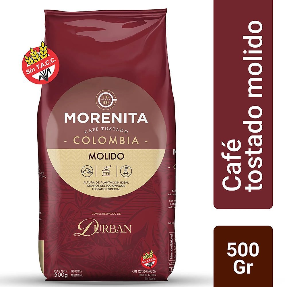 293896-1.jpg Cafe molido La Morenita Colombia x500g - Imagen 1