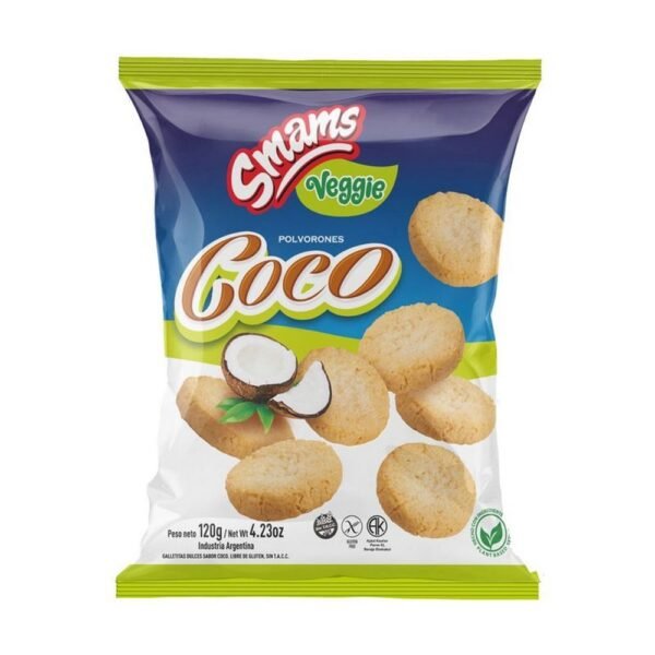 Polvoron Smams veggie coco x120g