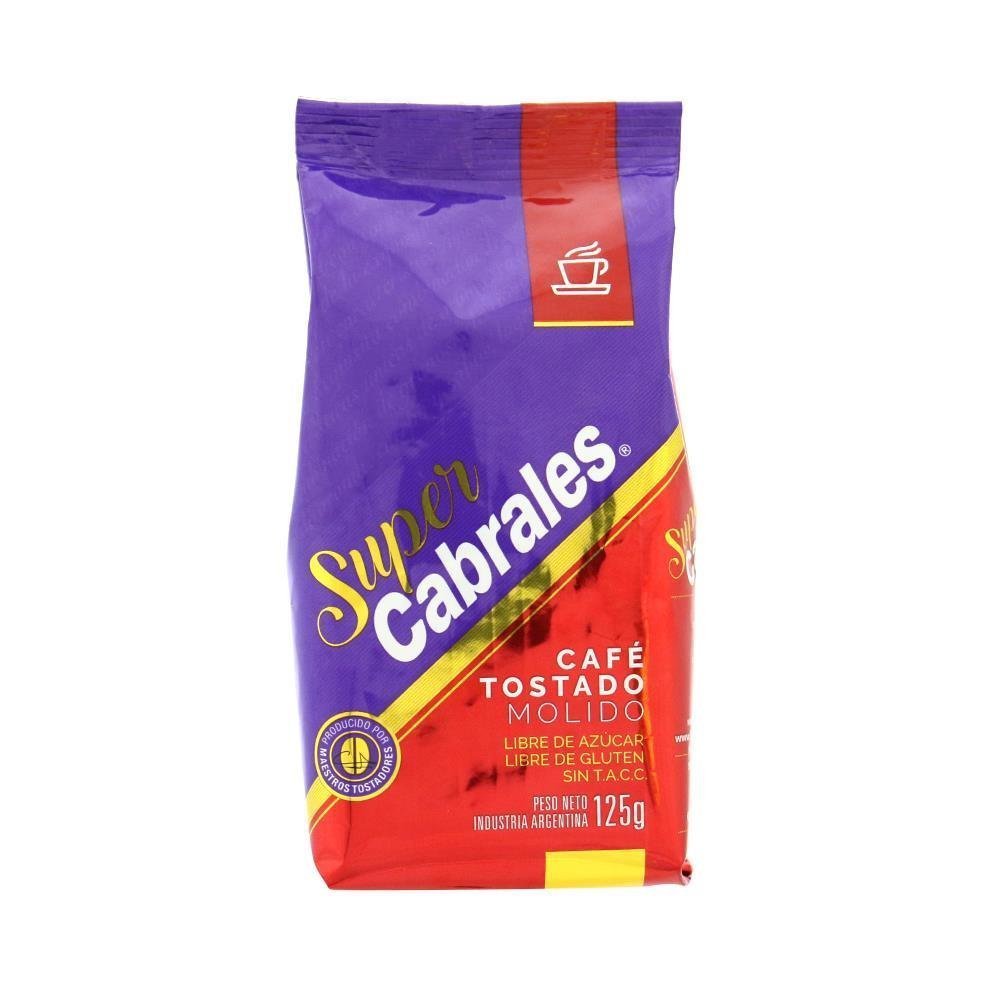 296947-1.jpg Cafe molido tostado Cabrales Super x125g - Imagen 1