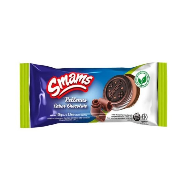 Galletitas Smams rellenas sabor mouse 105 g.