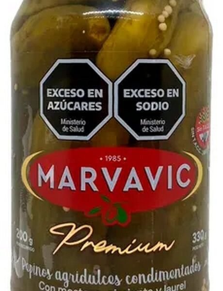 Pepinos agridulces Marvavic x200g