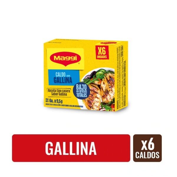caldo maggi gallina 6ux9.5g