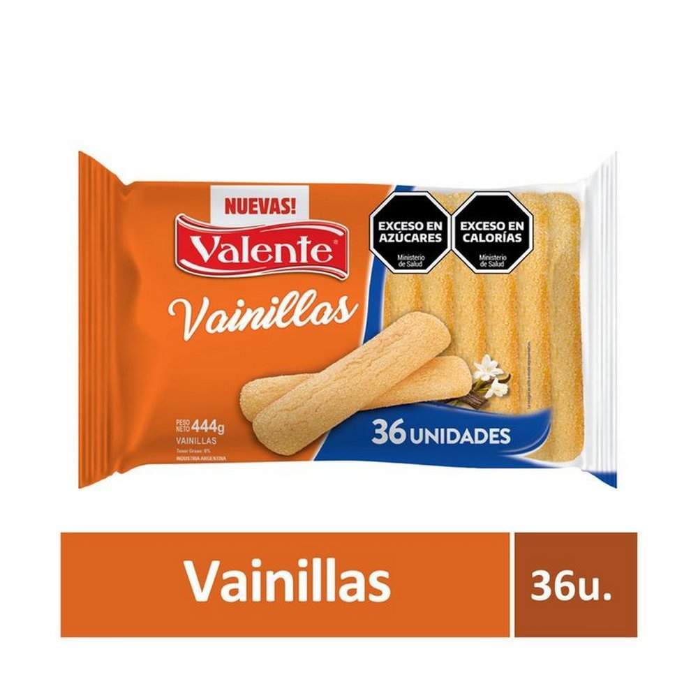 300154-1.jpg Galletitas Vainillas Valente x444g - Imagen 1