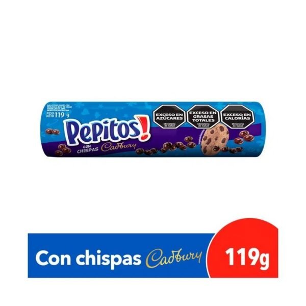 GALLETITAS PEPITOS CON CHISPAS CADBURY X119