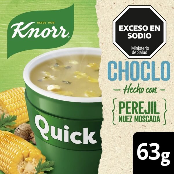 SOPA KNORR QUICK CHOCLO PEREJIL X5