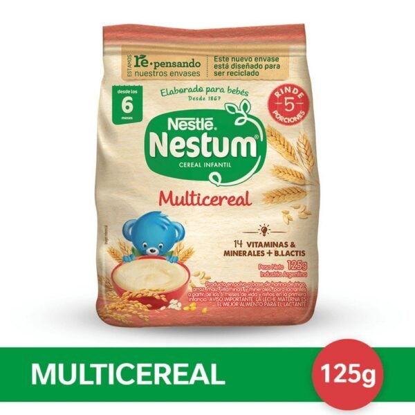 Cereal Nestum multicereal sin azucar x125g